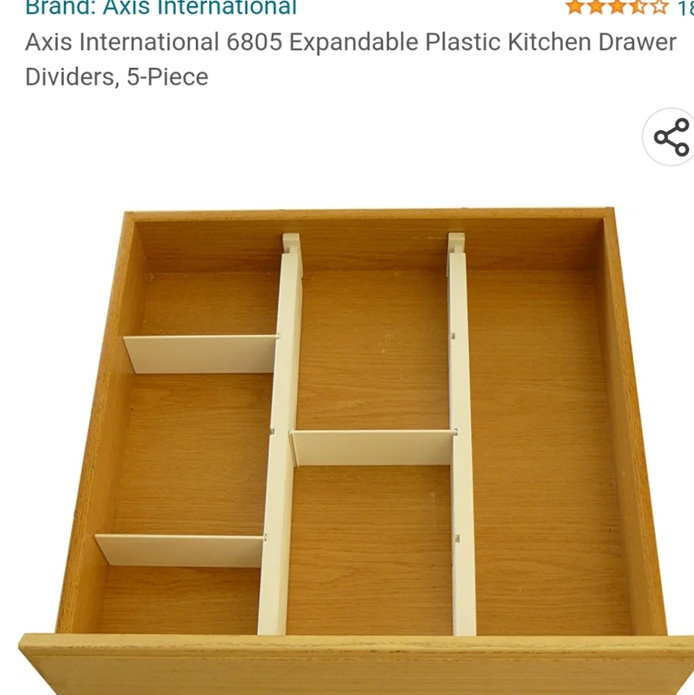 Expandable kitchen drawer dividers
